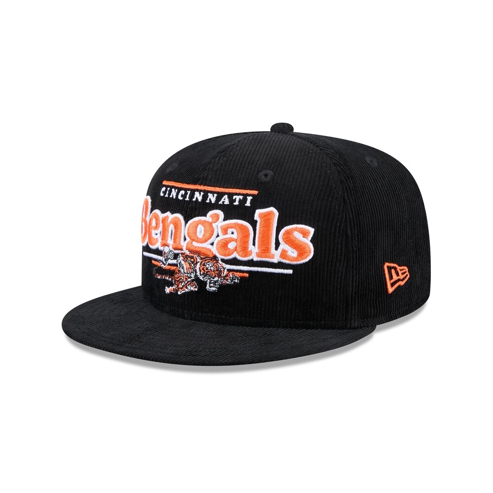 New Era Cincinnati Bengals Throwback Display 9FIFTY Snapback Hat - One Size